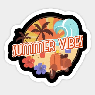 Summer Vibes Sticker